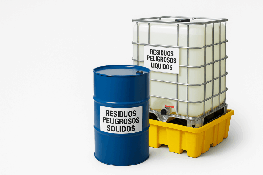 Servicios de recolección y manejo de residuos peligrosos